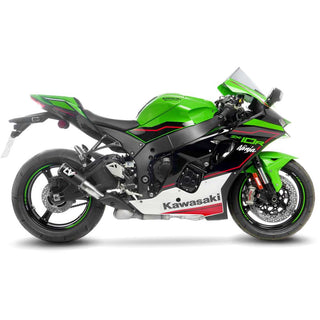 LeoVince LV Corsa Carbon Fiber Slip-On Exhaust Kawasaki Ninja ZX-10R & ZX-10RR