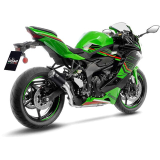 LeoVince LV Corsa-S Stainless Black Slip-On Exhaust Kawasaki Ninja ZX-4R / ZX-4RR 2024+