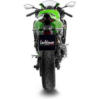 LeoVince LV Corsa-S Stainless Black Slip-On Exhaust Kawasaki Ninja ZX-4R / ZX-4RR 2024+