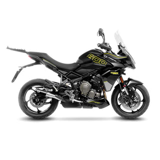 LeoVince LV Corsa Black Slip-On Exhaust Triumph Tiger Sport 800 2024+