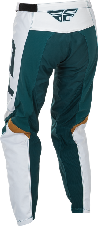Fly Racing 2026 F-16 MX Women's Pants - Teal/White/Gold