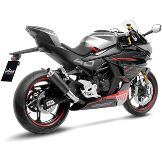 LeoVince GP Corsa Evo Matte Carbon Slip-On Exhaust CFMOTO 450SR / 450SS 2023+