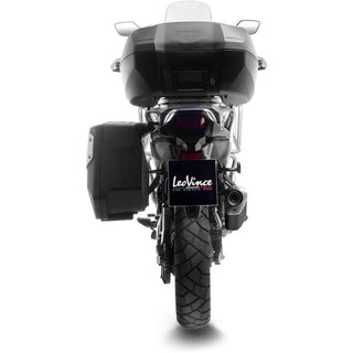 LeoVince LV-14 Black Slip-On Exhaust Honda XL750 Transalp 2023+