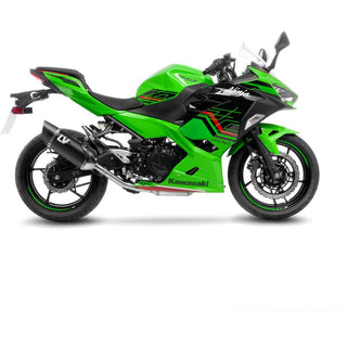 LeoVince LV-14 R Black Edition Slip-On Exhaust Kawasaki Ninja 400, 500, Z400 & Z500