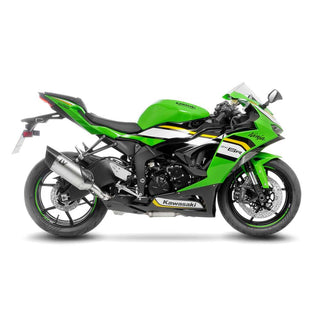 LeoVince LV-14 R Stainless Steel Slip-On Exhaust Kawasaki Ninja ZX-6R 2019+