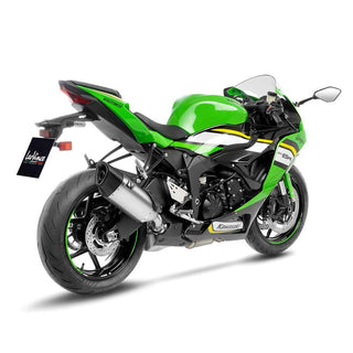 LeoVince LV-14 R Stainless Steel Slip-On Exhaust Kawasaki Ninja ZX-6R 2019+