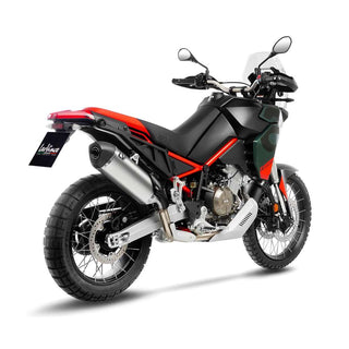 LeoVince LV-14 Slip-On Exhaust Stainless Steel For Aprilia Tuareg 660 2022-2024