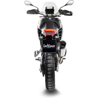 LeoVince LV-14 Slip-On Exhaust Stainless Steel For Aprilia Tuareg 660 2022-2024