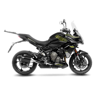 LeoVince LV-14 Black Slip-On Exhaust Triumph Tiger Sport 800 2024+