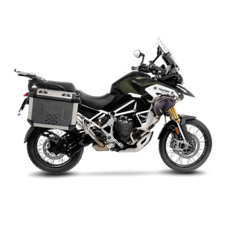 LeoVince LV-14 Black Edition Slip-On Exhaust Triumph Tiger 1200 GT & Rally