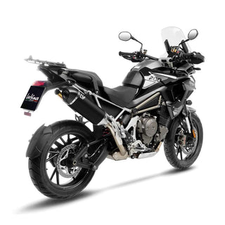 LeoVince LV-14 Black Edition Slip-On Exhaust Triumph Tiger 1200 GT & Rally