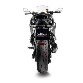 LeoVince LV-14 R Black Edition Slip-On Exhaust Stainless Steel For Kawasaki Ninja 1000 SX / Tourer 2020-2024