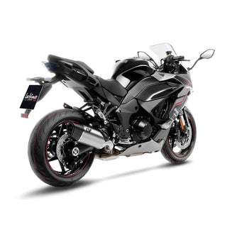 LeoVince LV-14 R Slip-On Exhaust Stainless Steel For Kawasaki Ninja 1000 SX / Tourer 2020-2024