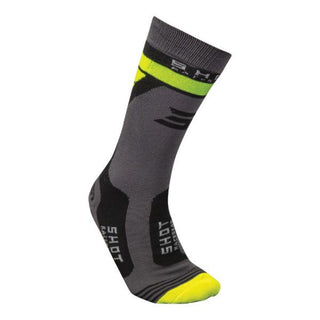 Shot Race 2.0 Kids Socks - Neon Yellow