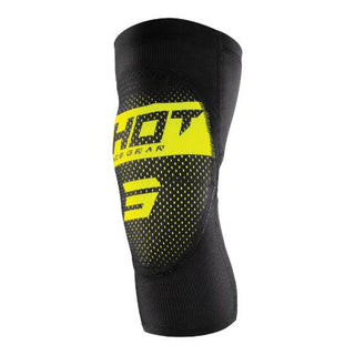 Shot Airlight Kids Knee Guards - Neon Yellow