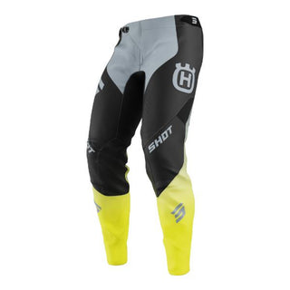 Shot Aerolite HVA Motocross Pants - Black / Grey