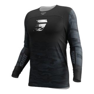 Shot Contact Tactic Jersey - Black / Grey
