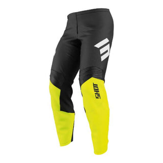 Shot Draw Instinct Motocross Pants - Neon Yellow