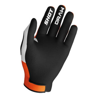 Shot Draw Sky Gloves - Orange