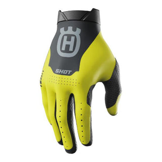 Shot Lite HVA Thin Leather Gloves - Black
