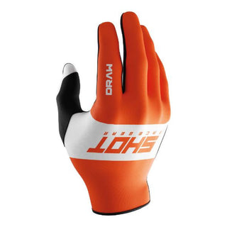 Shot Draw Sky Kids Gloves - Orange