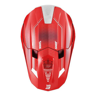 Shot Lite Challenger Full Face Helmet - Red Pearl