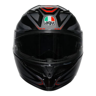 AGV K3 Syth Full Face Helmet - Black/Red
