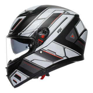 AGV K3 Rivia Full Face Helmet - Matt Black/White