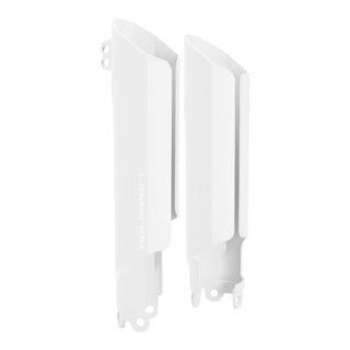 Polisport Full Wrap Fork Guards Yamaha - White