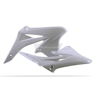 Polisport Radiator Shrouds Suzuki RM-Z250 2010-2017 - White
