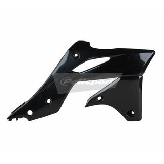 Polisport Radiator Shrouds Kawasaki KX250F 2013 - Black
