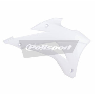 Polisport Radiator Shrouds Kawasaki KX85 2014 - White