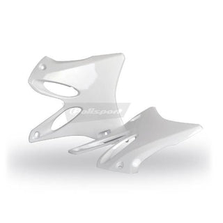 Polisport Radiator Shrouds Yamaha YZ125 YZ250 2002-2014 - White