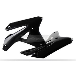 Polisport Radiator Shrouds Suzuki RM-Z450 2007 - Black