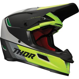 Thor Reflex ECE Apex Helmet - Acid/Gray