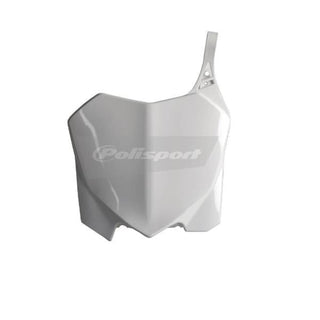 Polisport Number Plate Honda CRF250R CRF450R 2010-2012 - White