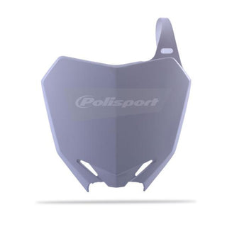Polisport Number Plate Suzuki RM-Z250 2010-2016, RM-Z450 2008-2016 - White