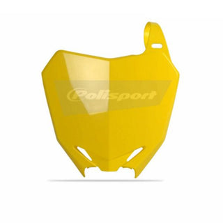 Polisport Number Plate Suzuki RM-Z250 2010-2017, RM-Z450 2008-2017 - Yellow
