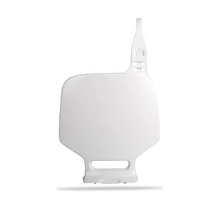 Polisport Number Plate Yamaha YZ80 YZ85 2002-2014 - White