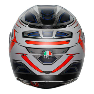 AGV K3 Space Full Face Helmet - White/Red/Fluro