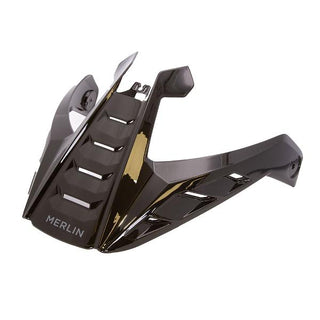 Merlin Spares Helmet Peak - Gloss Black