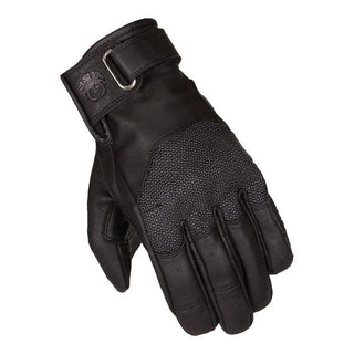 Merlin Valor D3O Leather Gloves - Black