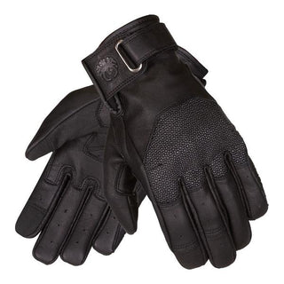 Merlin Valor D3O Leather Gloves - Black