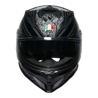 AGV K7 Damascus Full Face Helmet - Black/Silver