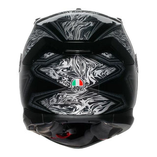 AGV K7 Damascus Full Face Helmet - Black/Silver