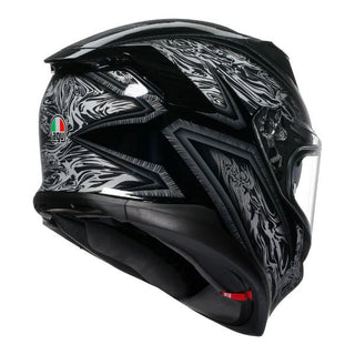 AGV K7 Damascus Full Face Helmet - Black/Silver