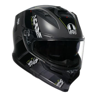 AGV K7 Kyber Full Face Helmet - Matt Grey/Fluoro Yellow