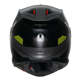 AGV K7 Kyber Full Face Helmet - Matt Grey/Fluoro Yellow
