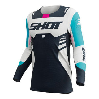 Shot Aerolite Sprint Soft Collar Jersey - Blue