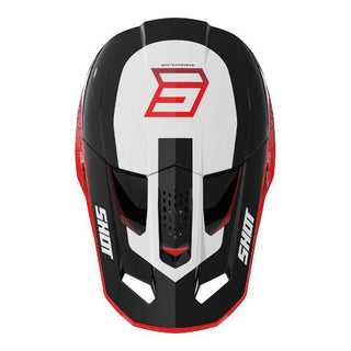 Shot Speed Hybrid Full Face Helmet - Gloss Red